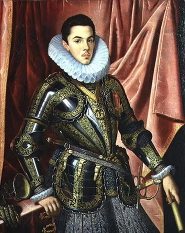 Ritratto di un giovane in armatura